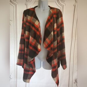 Favlux open front long sleeve jacket/ cardigan